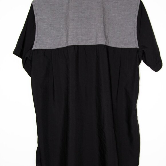 BNWT AW20 COMME DES GARCONS BLACK SHORT SLEEVE SHIRT L - Picture 2 of 9